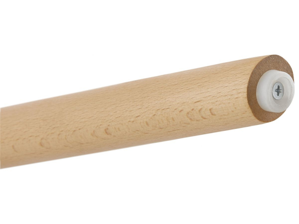 Scaun inalt bar Grace catifea verde, design scandinav, picioare fag cu inel crom, BS03680GENA - Kokoon [9]