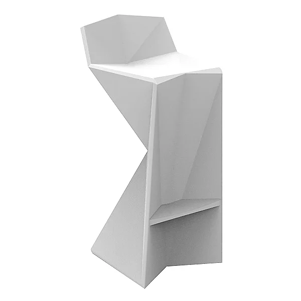 Scaun inalt bar iluminare LED Vertex 40x41x87 cm polipropilena, design modern, 51030 - Vondom [4]