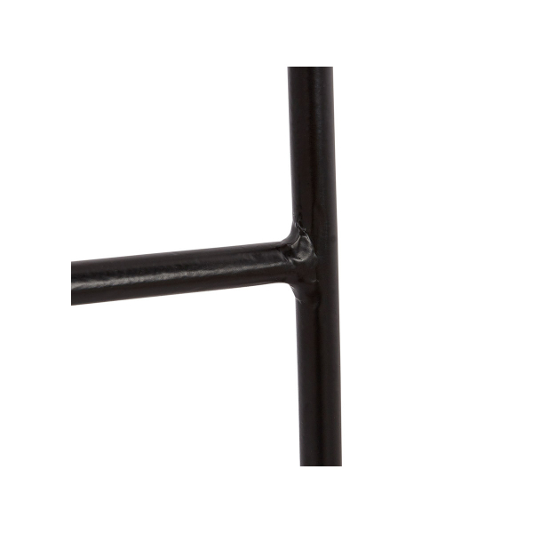 Scaun inalt bar Mert design industrial, sezut lemn acacia, picioare negre otel, BS03410NABL - Kokoon [11]