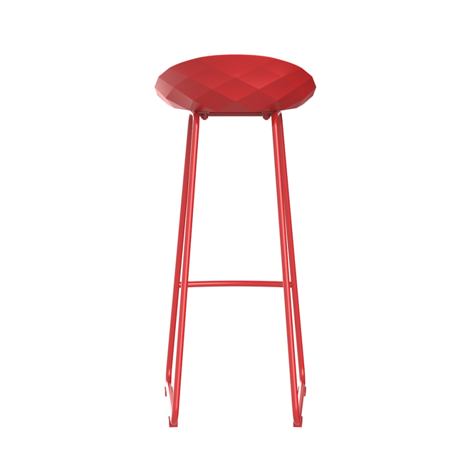 Scaun inalt bar Vases 40x43x89 cm, baza metalica, model forme geometrice, 47071 - Vondom [2]
