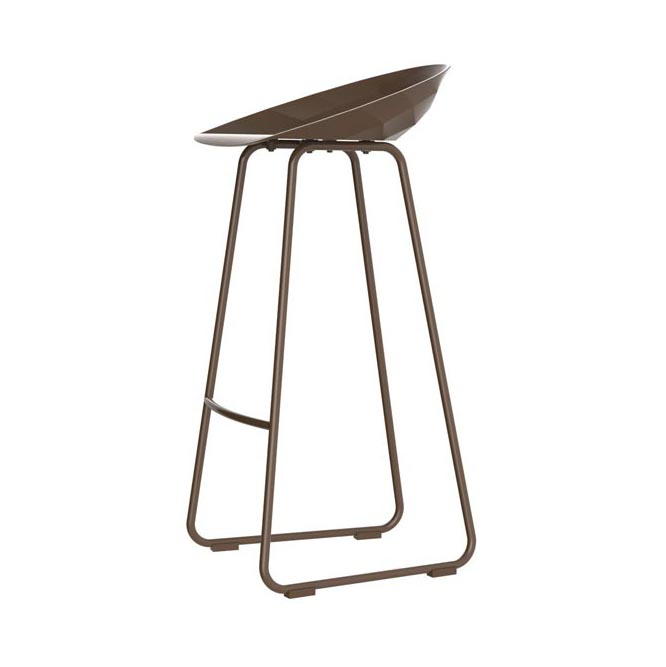 Scaun inalt bar Vases 40x43x89 cm, baza metalica, model forme geometrice, 47071 - Vondom [3]