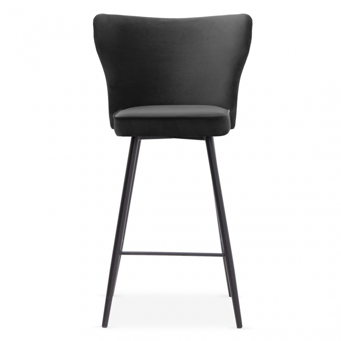 Scaun inalt de bar personalizabil Stefen, fara cotiere, picioare metal, 70 cm, MODEH7STGR2XXXP - Atreve [12]