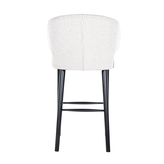 Taburet de bar Indigo alb boucl√© (Copenhagen 900 Boucl√© White), S4496 WHITE BOUCLé - Richmond Interiors [3]