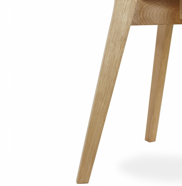 Scaun KAY alb din lemn stil scandinav, CH01380WH - Kokoon [12]