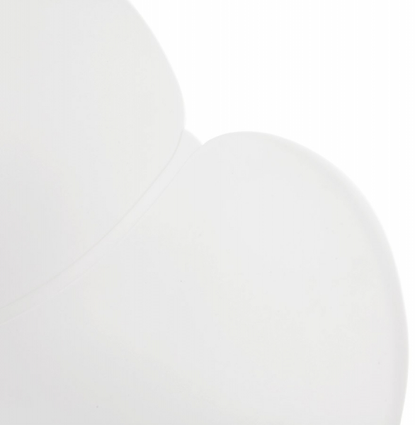 Scaun alb KNEBEL tip balansoar, sezut polipropilena, AC01380WH - Kokoon [5]