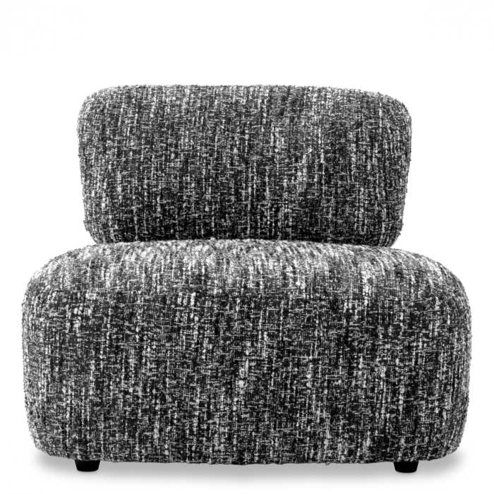   Scaun Leon bouclé sonata negru 118839 EICHHOLTZ [3]