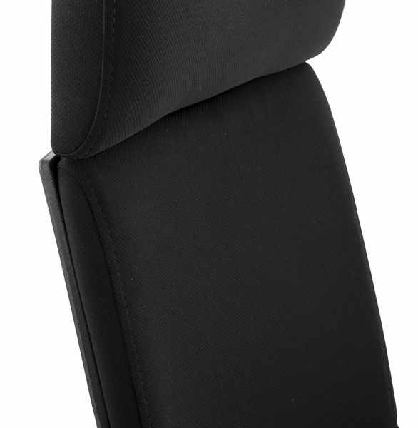 Scaun managerial negru Edwards tapiterie material textil, design modern ergonomic, OC00330BL - Kokoon [13]