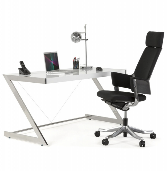 Scaun managerial negru Edwards tapiterie material textil, design modern ergonomic, OC00330BL - Kokoon [22]