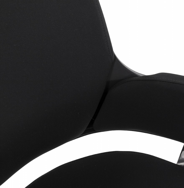 Scaun managerial negru Edwards tapiterie material textil, design modern ergonomic, OC00330BL - Kokoon [12]