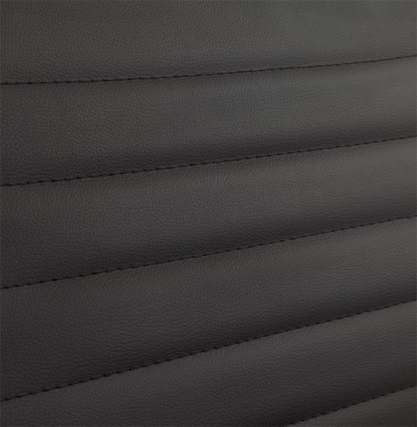 Scaun conferinta negru Yotta design modern, tapitat piele ecologica, baza otel crom, OC00200BL - Kokoon [7]
