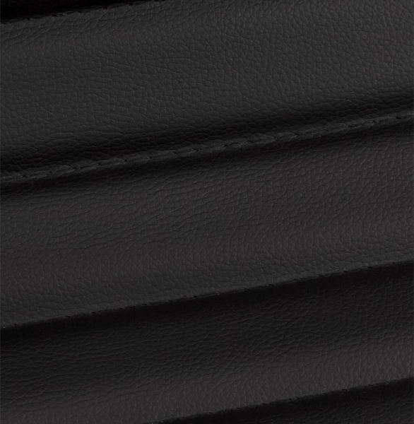 Scaun conferinta negru Yotta design modern, tapitat piele ecologica, baza otel crom, OC00200BL - Kokoon [8]