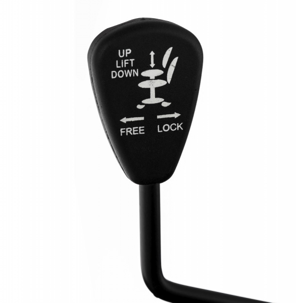 Scaun birou negru Harvard spatar mesh, picioare metal crom, OC00160BL - Kokoon [11]