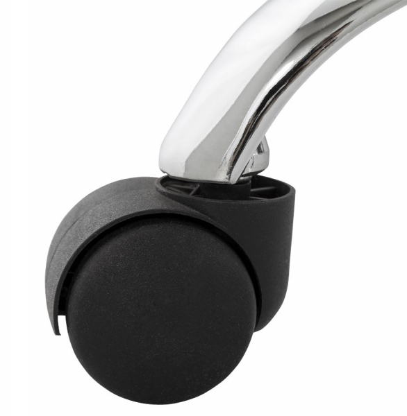Scaun birou negru Harvard spatar mesh, picioare metal crom, OC00160BL - Kokoon [12]