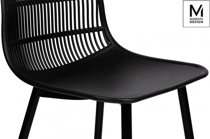 Scaun negru design Dipak, polipropilena, PC601T.ALLBLACK - King [6]