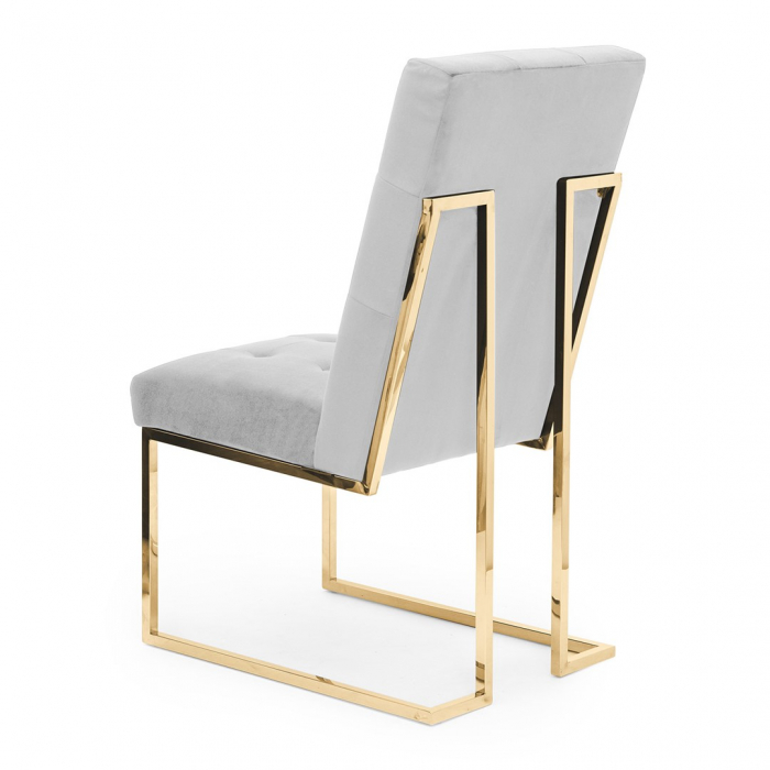 Scaun personalizabil Nuada, fara brate, baza metal, PIERCHSTGR1XXXP - Atreve [4]