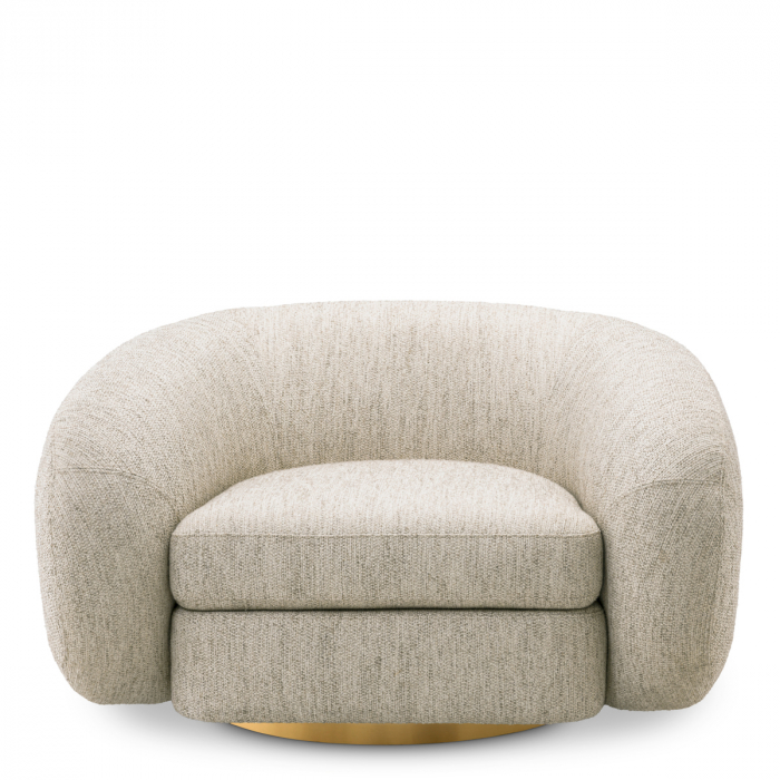   Scaun rotativ Cosenza splendor gri deschis 118226 EICHHOLTZ [3]