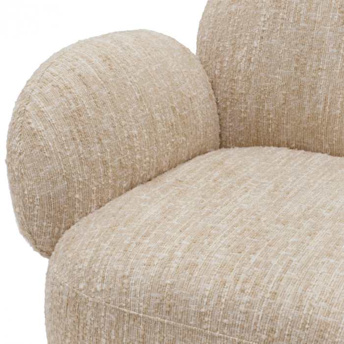   Scaun rotativ Madrone bouclé sonata crem 118834 EICHHOLTZ [8]