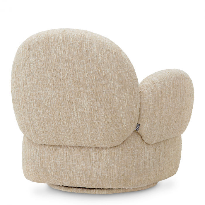   Scaun rotativ Madrone bouclé sonata crem 118834 EICHHOLTZ [4]