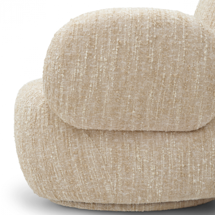   Scaun rotativ Madrone bouclé sonata crem 118834 EICHHOLTZ [7]