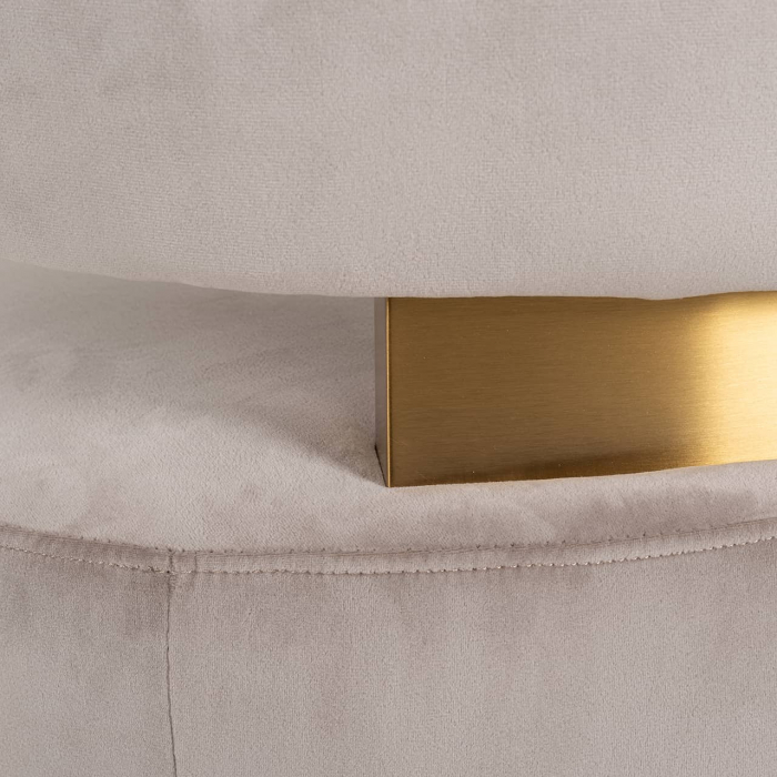 Scaun rotativ Maxime catifea kaki (Quartz Khaki 903), S4546 KHAKI VELVET - Richmond Interiors [7]