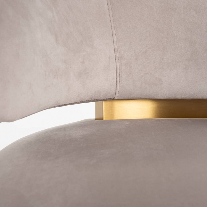 Scaun rotativ Maxime catifea kaki (Quartz Khaki 903), S4546 KHAKI VELVET - Richmond Interiors [8]