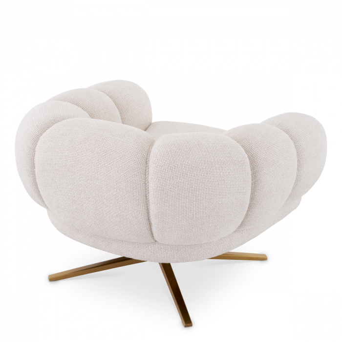   Scaun rotativ Sunset lyssa alb-crem 117939 EICHHOLTZ [4]