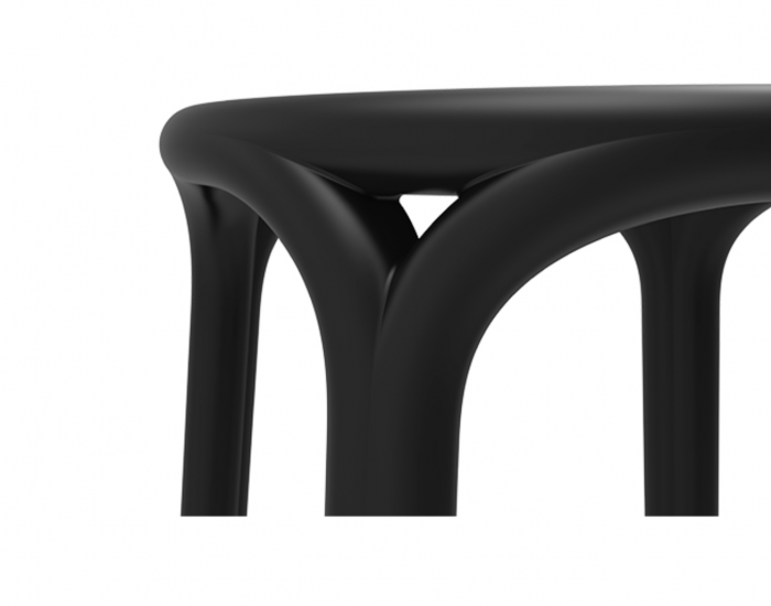Scaun rotund bar fara brate Brooklin Ø 45x76 cm polipropilena, stil clasic, 65027 - Vondom [4]