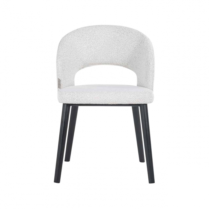 Scaun Savoy alb boucl√© (Copenhaga 900 Boucl√© Alb), S4560 WHITE BOUCLé - Richmond Interiors [4]