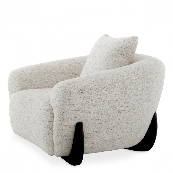   Scaun Siderno scoică albă crem 118609 EICHHOLTZ [5]