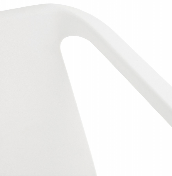 Scaun terasa/piscina alb Soleado Premium forma patrata, polipropilena, AC01500WH - Kokoon [6]