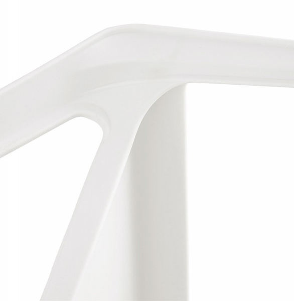 Scaun terasa/piscina alb Soleado Premium forma patrata, polipropilena, AC01500WH - Kokoon [10]