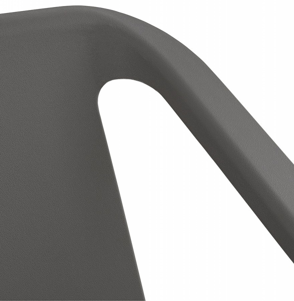 Scaun terasa/piscina gri Soleado premium polipropilena, forma patrata, AC01510DG - Kokoon [6]