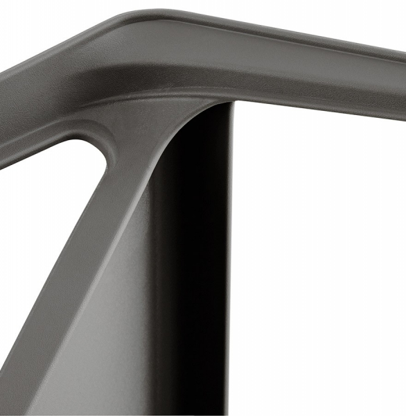 Scaun terasa/piscina gri Soleado premium polipropilena, forma patrata, AC01510DG - Kokoon [10]