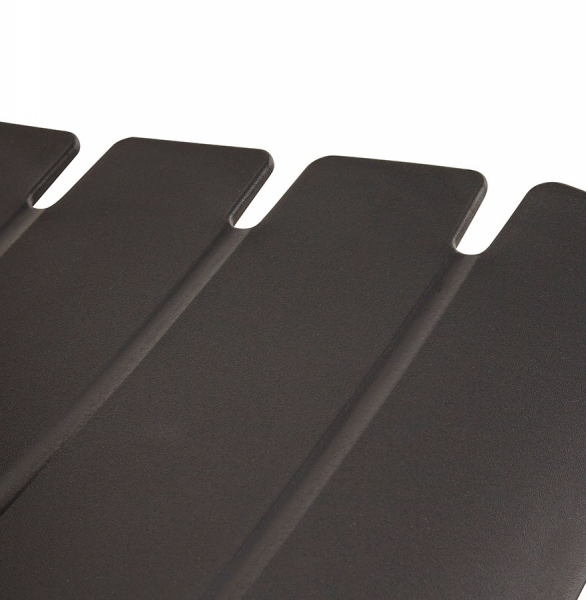 Scaun modern negru Strata premium stil scandinav, polipropilena / picioare lemn masiv, CH01200BL - Kokoon [7]