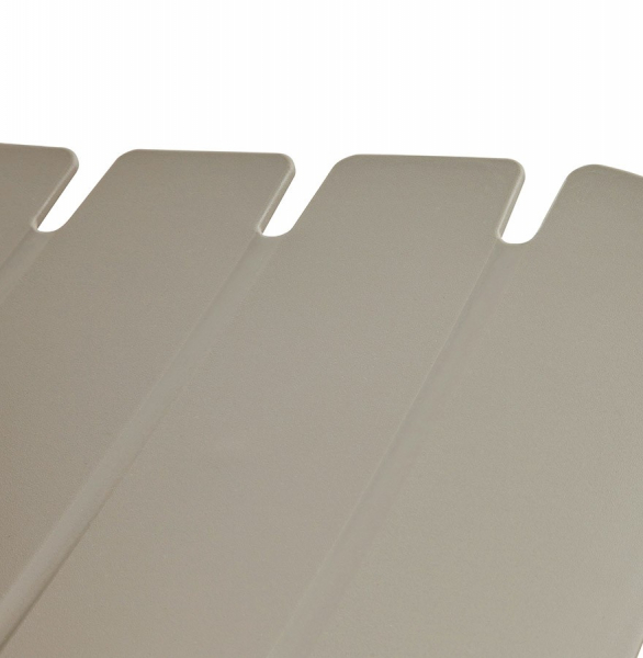 Scaun gri STRATA sezut din plastic, picioare lemn, CH01220GR - Kokoon [7]