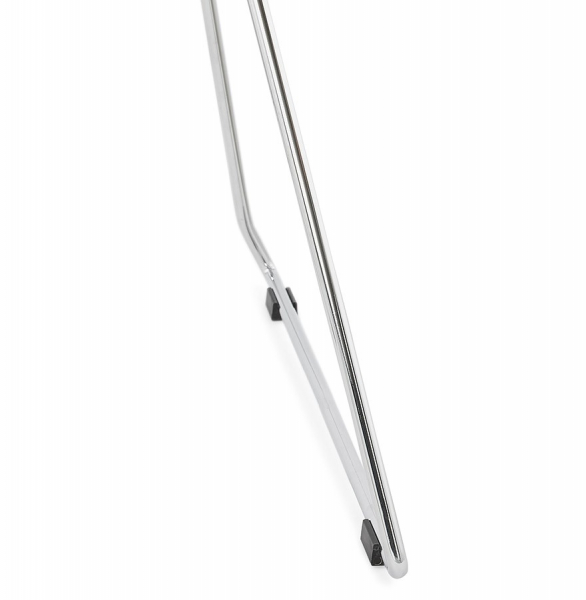 Scaun modern alb Testa premium, polipropilena / picioare subtiri otel crom, AC01410WH - Kokoon [11]