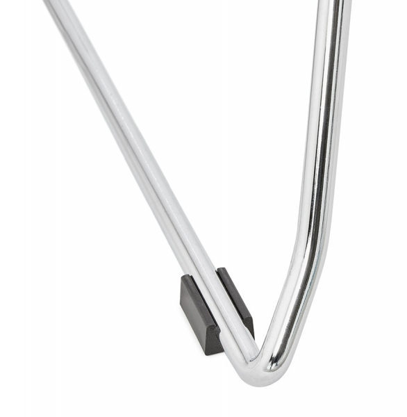 Scaun modern alb Testa premium, polipropilena / picioare subtiri otel crom, AC01410WH - Kokoon [12]