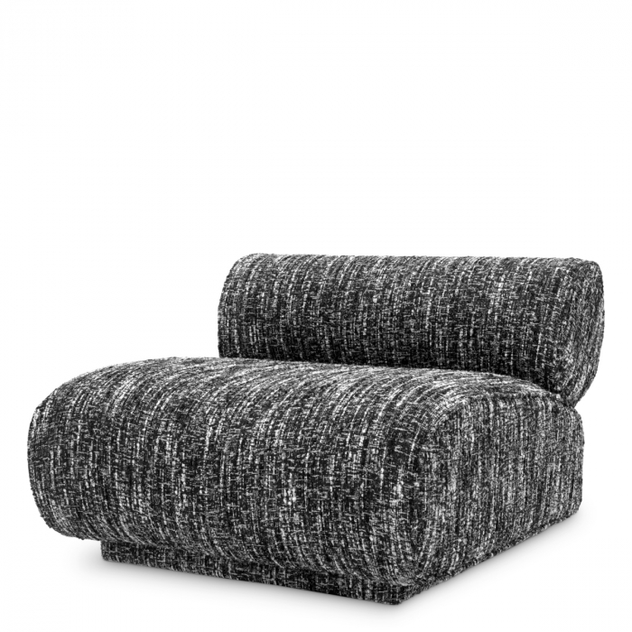   Scaun Urbano bouclé sonata negru 118884 EICHHOLTZ [1]
