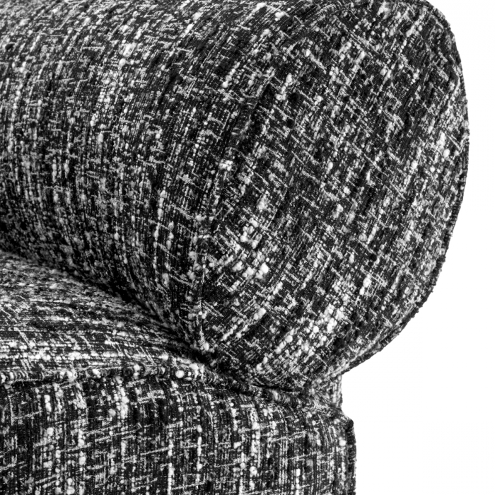   Scaun Urbano bouclé sonata negru 118884 EICHHOLTZ [5]