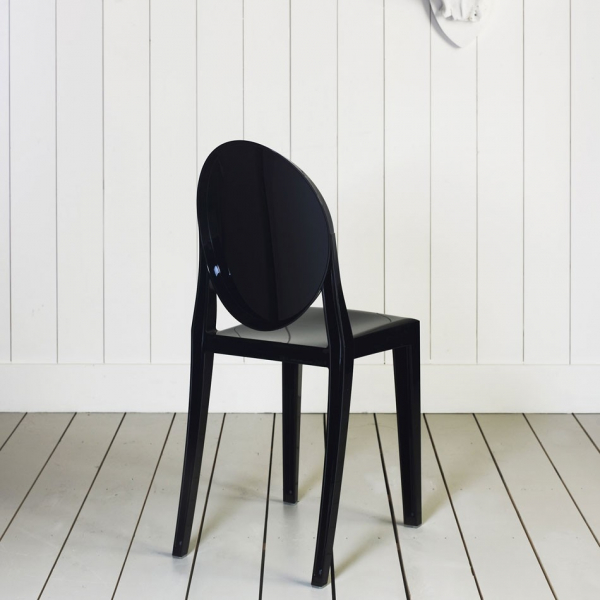 Scaun Victoria design modern stil victorian, diverse culori, policarbonat, 111-APC.DYMIONY - King [7]