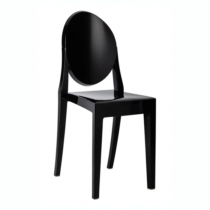 Scaun Victoria design modern stil victorian, diverse culori, policarbonat, 111-APC.DYMIONY - King [22]
