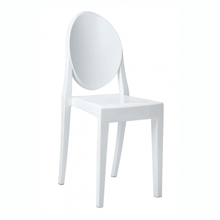 Scaun Victoria design modern stil victorian, diverse culori, policarbonat, 111-APC.DYMIONY - King [20]