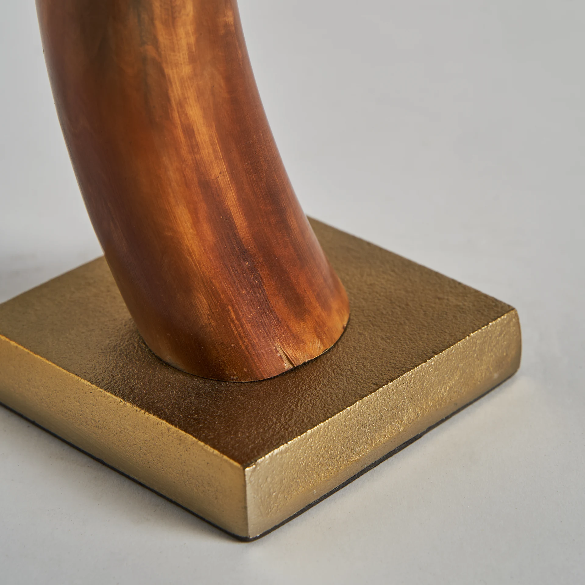 Sculptura Decorativa din Os si Fier, Maro, 11x16x42 cm - VicalHome 32088 [6]