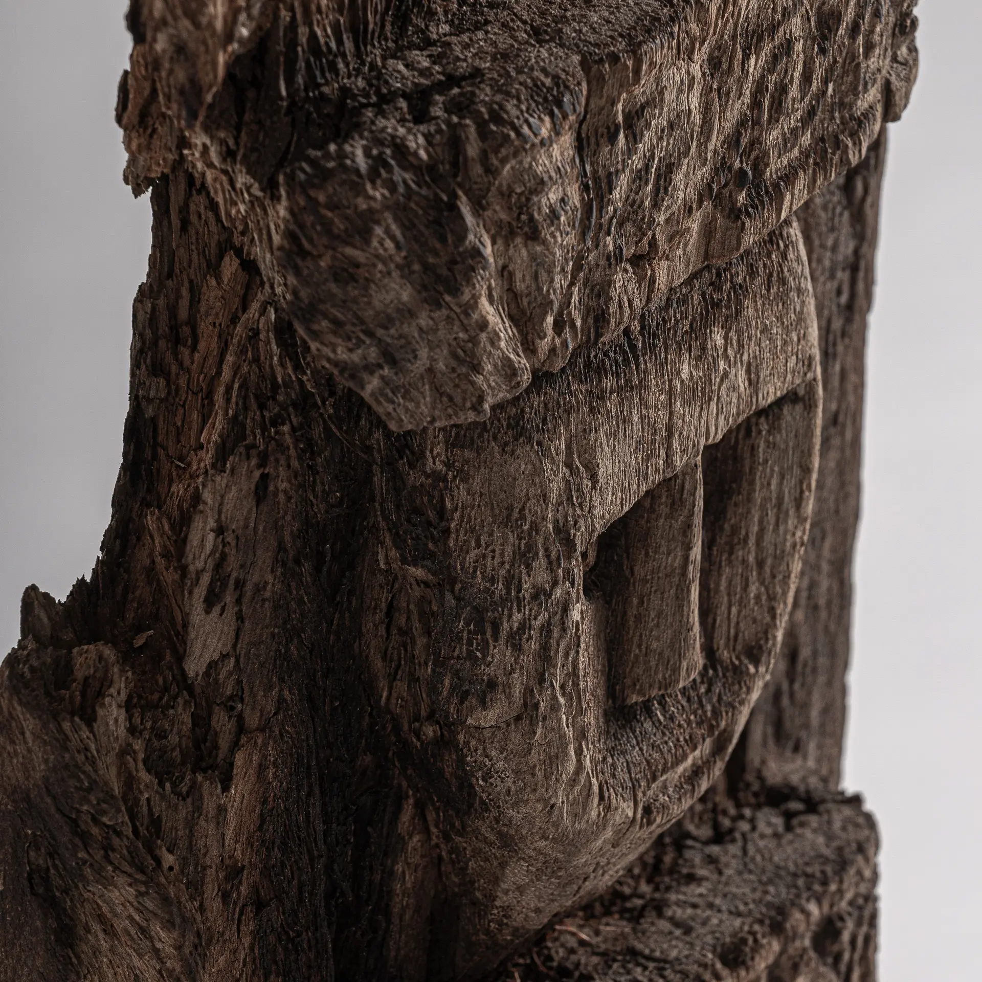 Scultura de Podea 31x24x253 cm, Lemn de Suar Maro - VicalHome VicalHome 38358 [3]