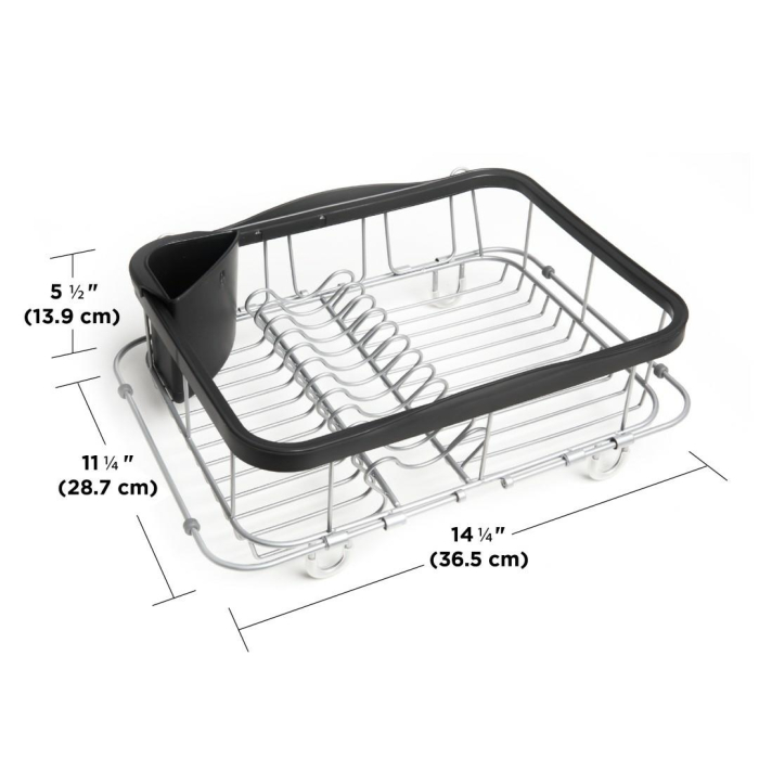 Scurgător de Vase Sinkin Multi din Metal și Plastic, 29x36x14cm, Umbra 1004292-047 [6]