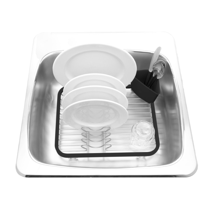 Scurgător Vase Sinkin 28x36x14 cm, Plastic Negru - Umbra [2]