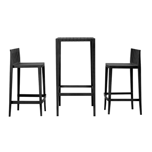 Set 1 masa bar+2 scaune Spritz h 87 cm, polipropilena, diverse culori, 56021 W - Vondom [2]