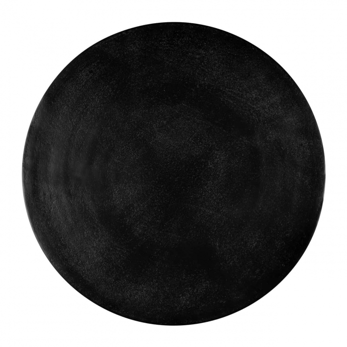 Set 2 masute cafea negre Pranis Ø80 cm premium din metal, 825073 - Richmond Interiors [2]