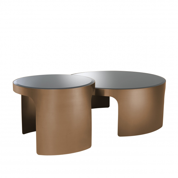   Mese de cafea Piemonte finisaj cupru periat set de 2 113299 EICHHOLTZ [6]