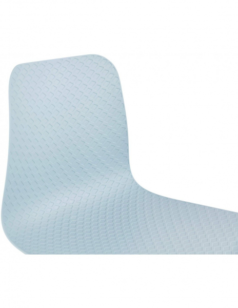 Scaun albastru de design Mikko picioare crom otel / polipropilena, CH02000BUCH - Kokoon [10]